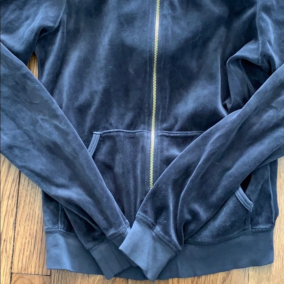 Juicy Couture Velour zip down hoodie - Picture 3 of 4
